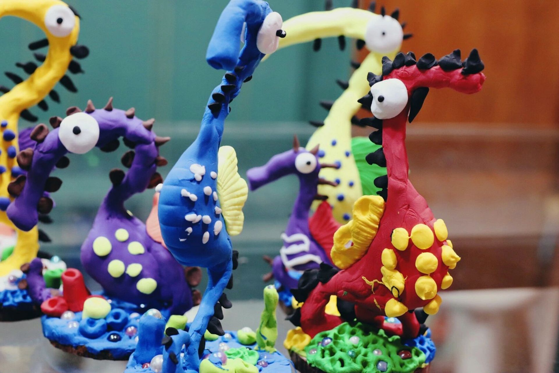 粘土立体综合课程《海马》 少儿综合立体课程