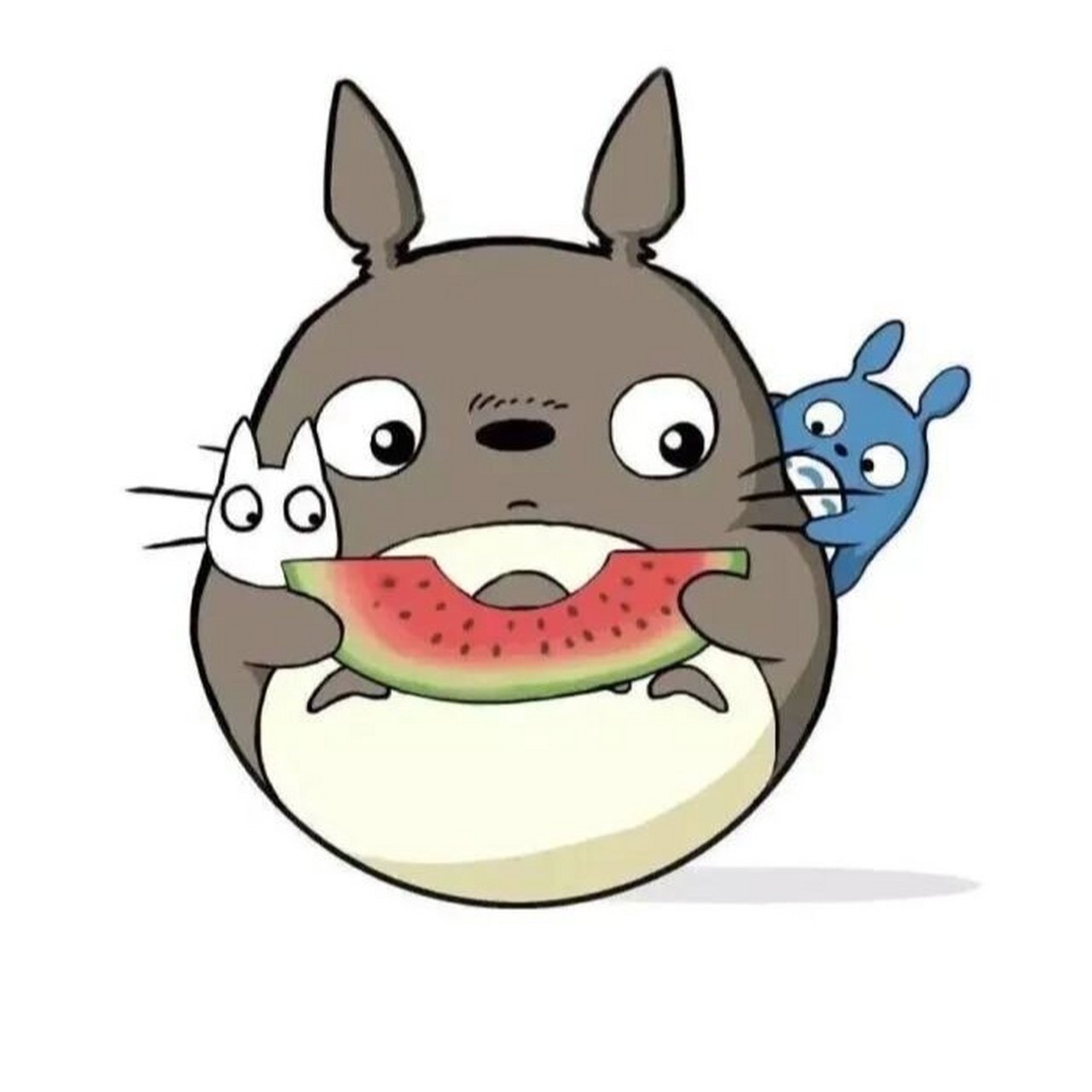 超可爱的小龙猫头像00 太萌了吧!