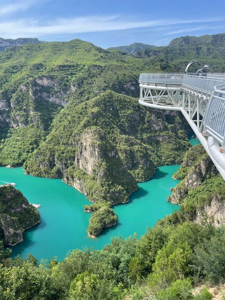 焦作的峰林峡真的带感06热并快乐!