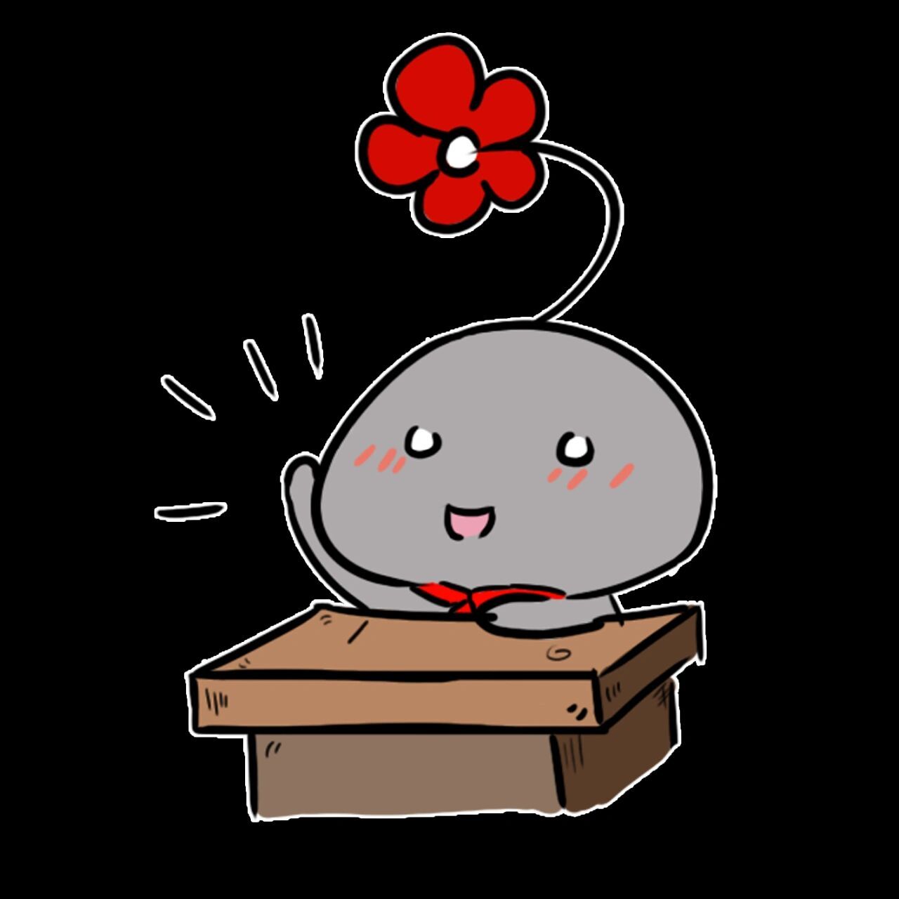 《黑煤球表情包第二弹》