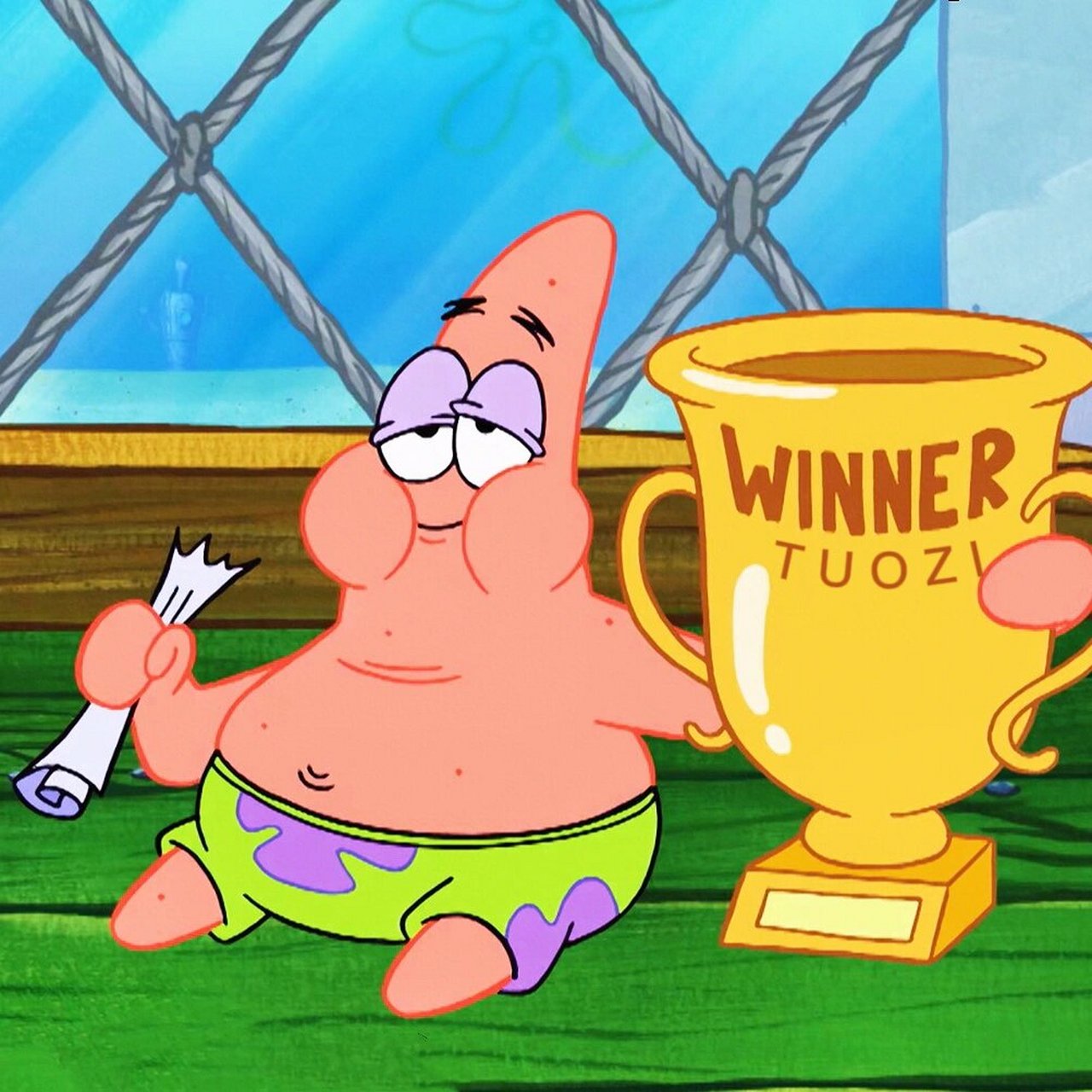 94派大星头像合集～ 图一这个手势会痛失韩国市场吧 哈哈哈哈哈哈哈