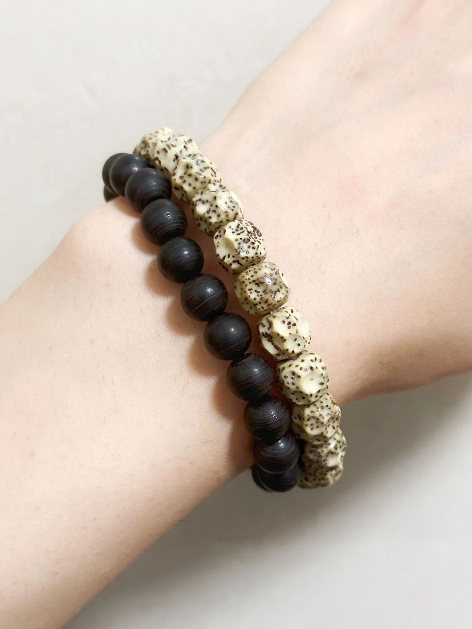 66615款星月菩提无相叠戴搭配  无相星月8mm7015977崖柏