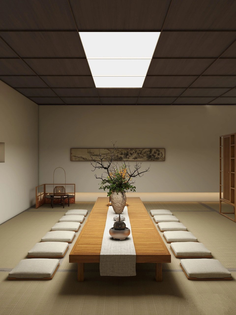 45㎡禅修空间 | 浮生半日闲,禅坐一室间 - 在禅室中安置一方清源佛龛