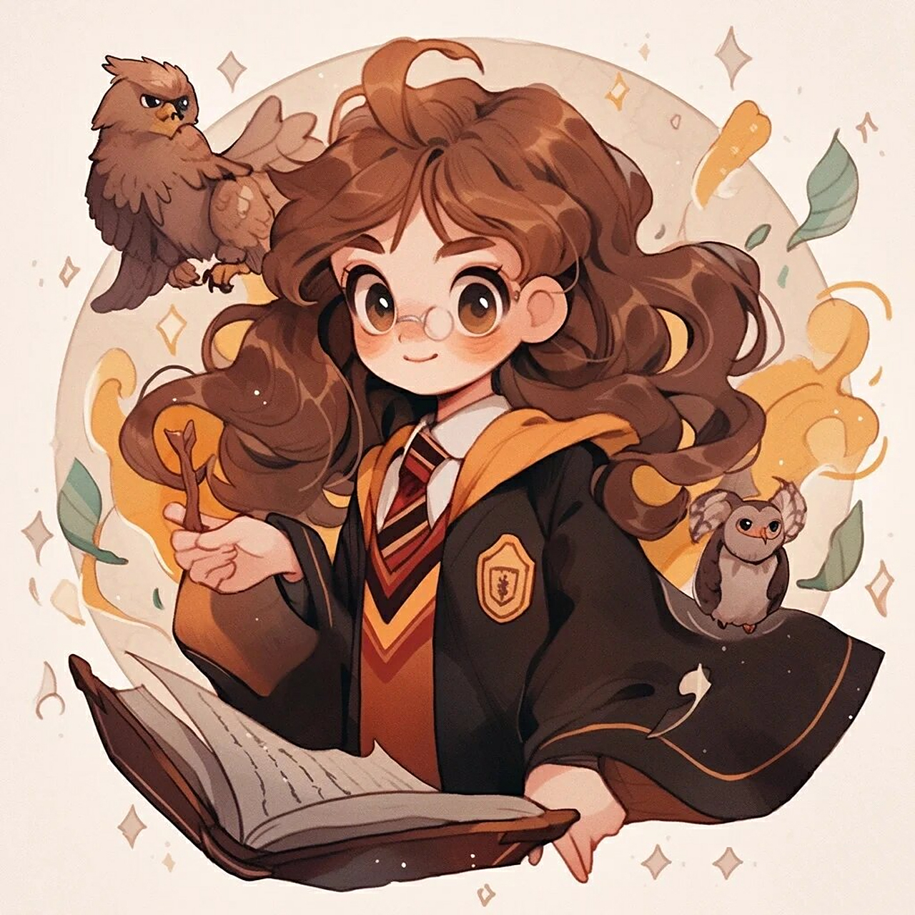 哈利波特卡通头像 你相信魔法,他就存在