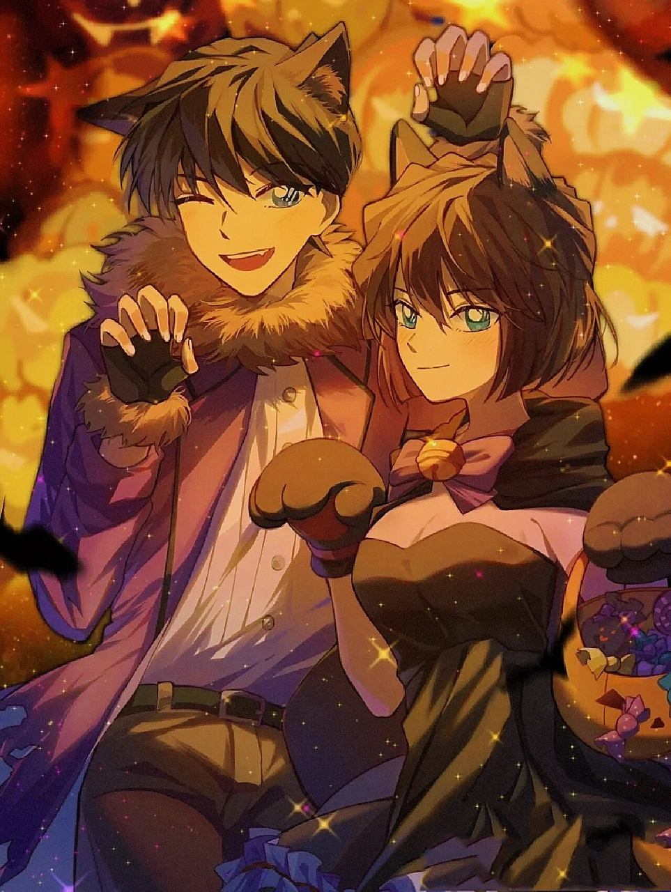 柯哀cp  柯哀一万年!