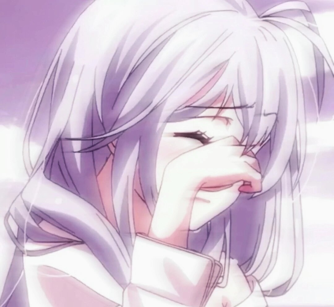 伤感の模糊动漫女头 原图