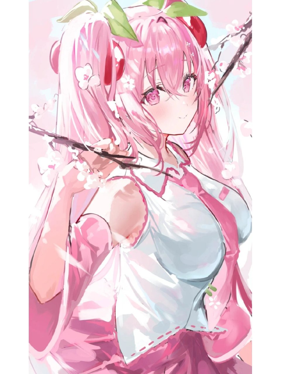 樱初音头像初音未来壁纸初音未来樱初音