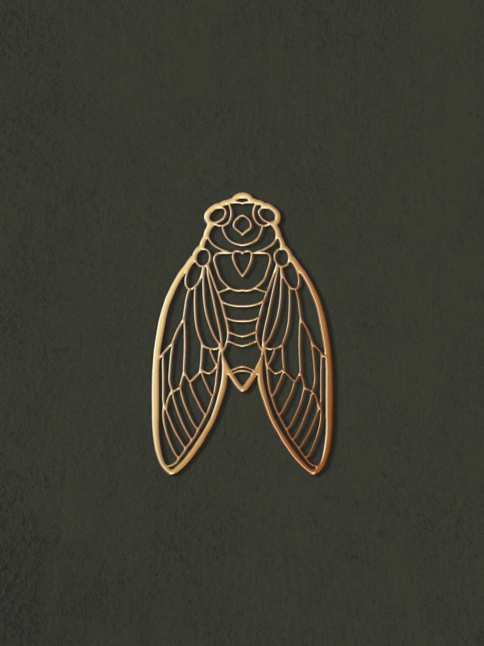 国风素材|白描手绘图案纹样|蝉纹 《史记61屈原贾生列传》中载:"