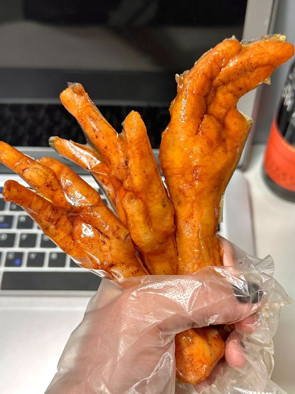 俺室友都被馋哭😭了! #鸡爪# #虎皮鸡爪