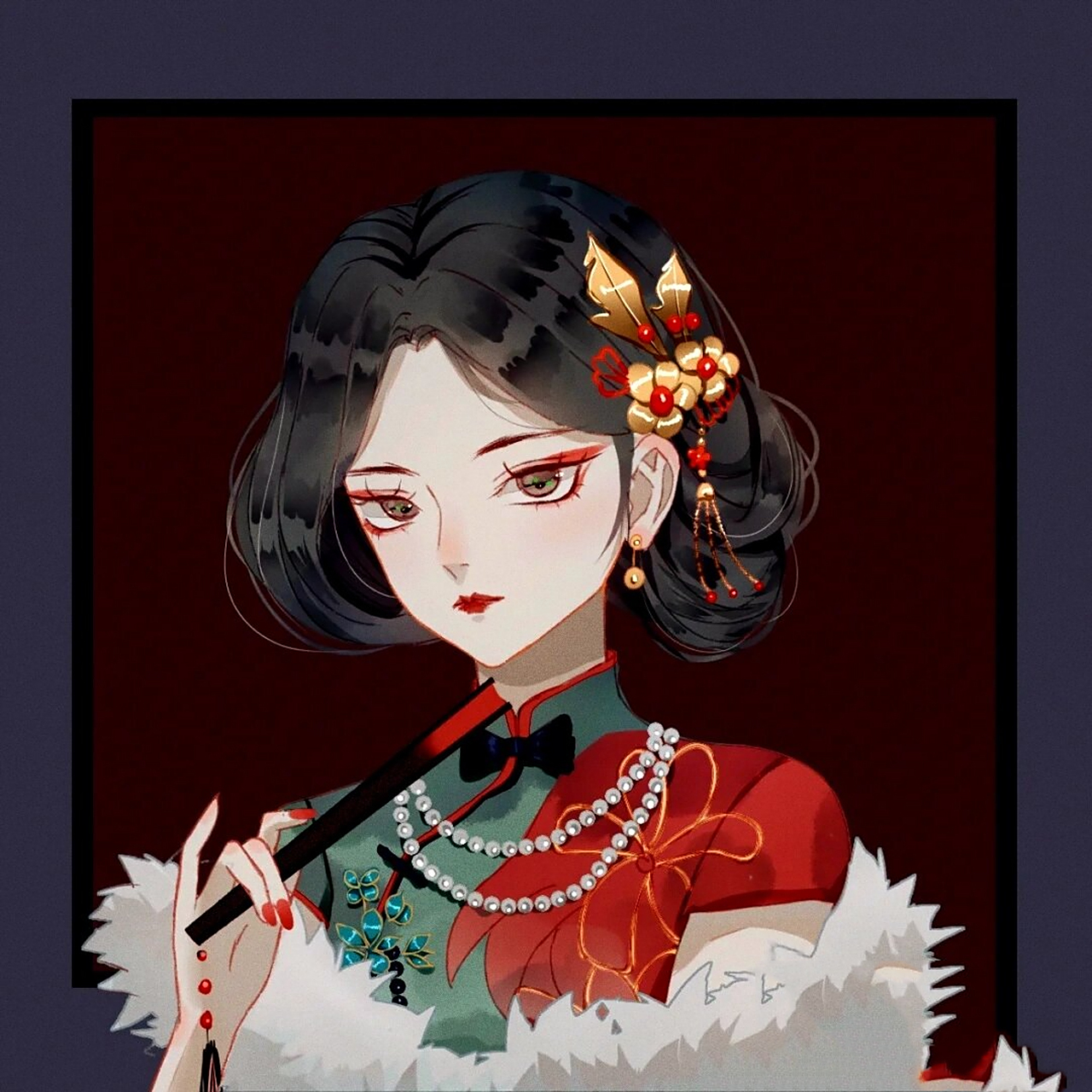 第五人格 红蝶头像 #优质头像红蝶# #第五人格##头像