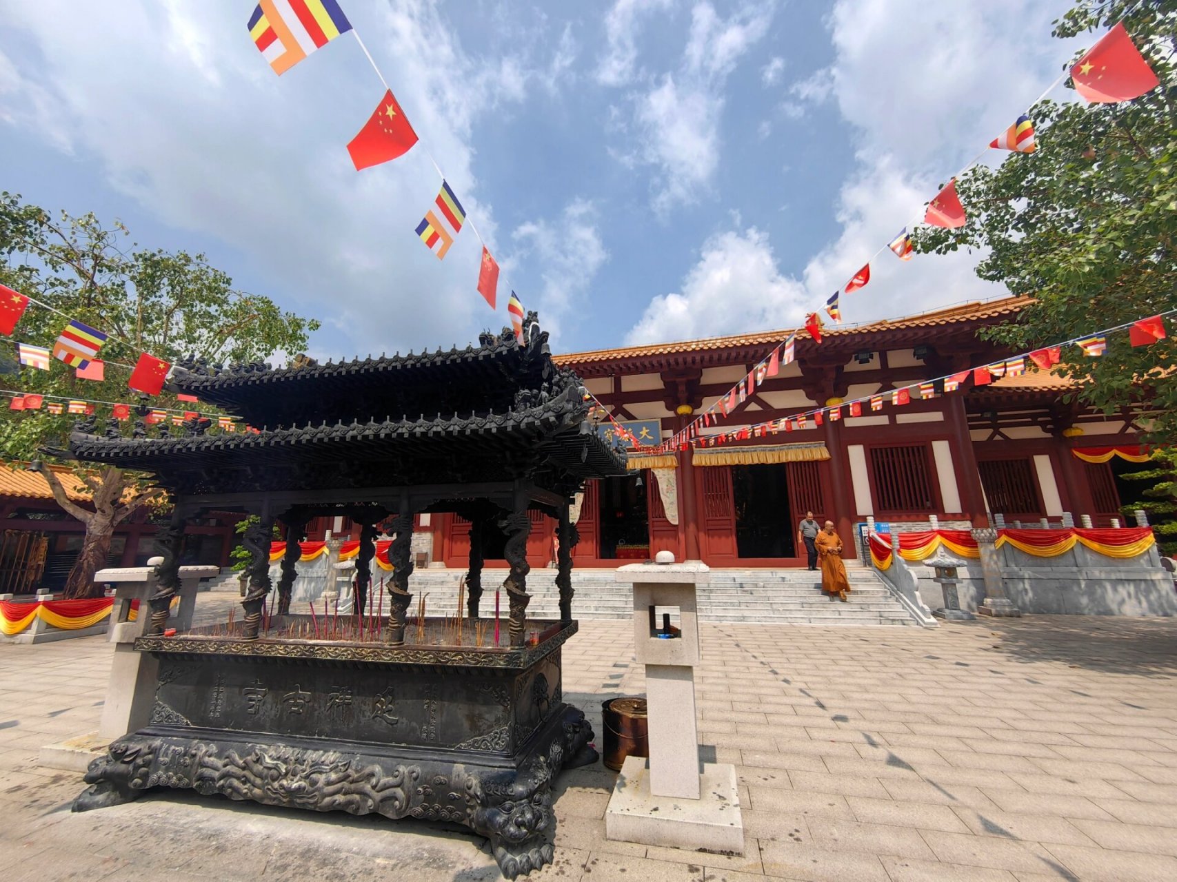 罗浮山延祥古寺 罗浮山延祥古寺上香祈福 有趣,有盼,无灾,无难.