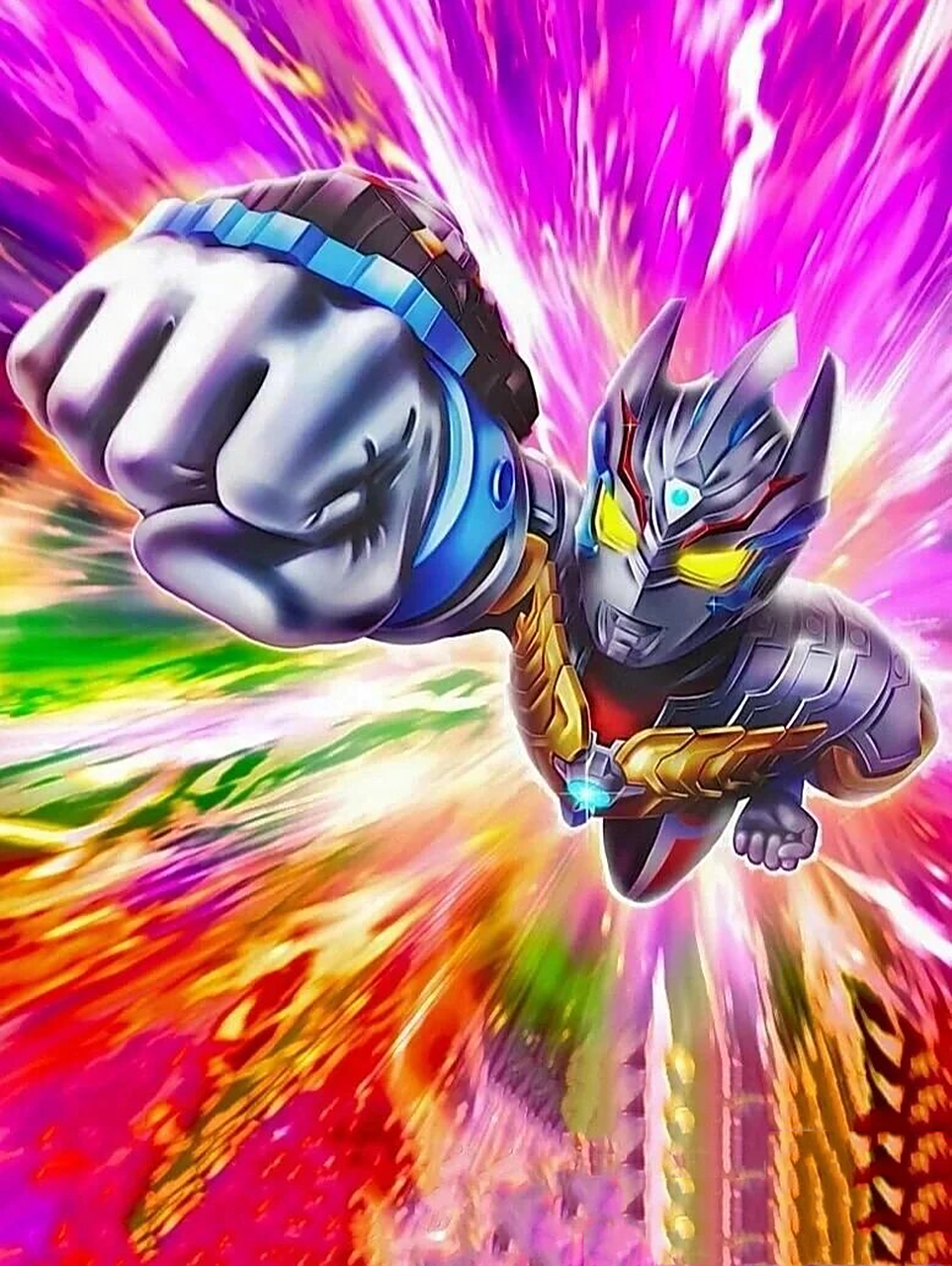 奥特曼飞天图 喜欢的赶紧做头像