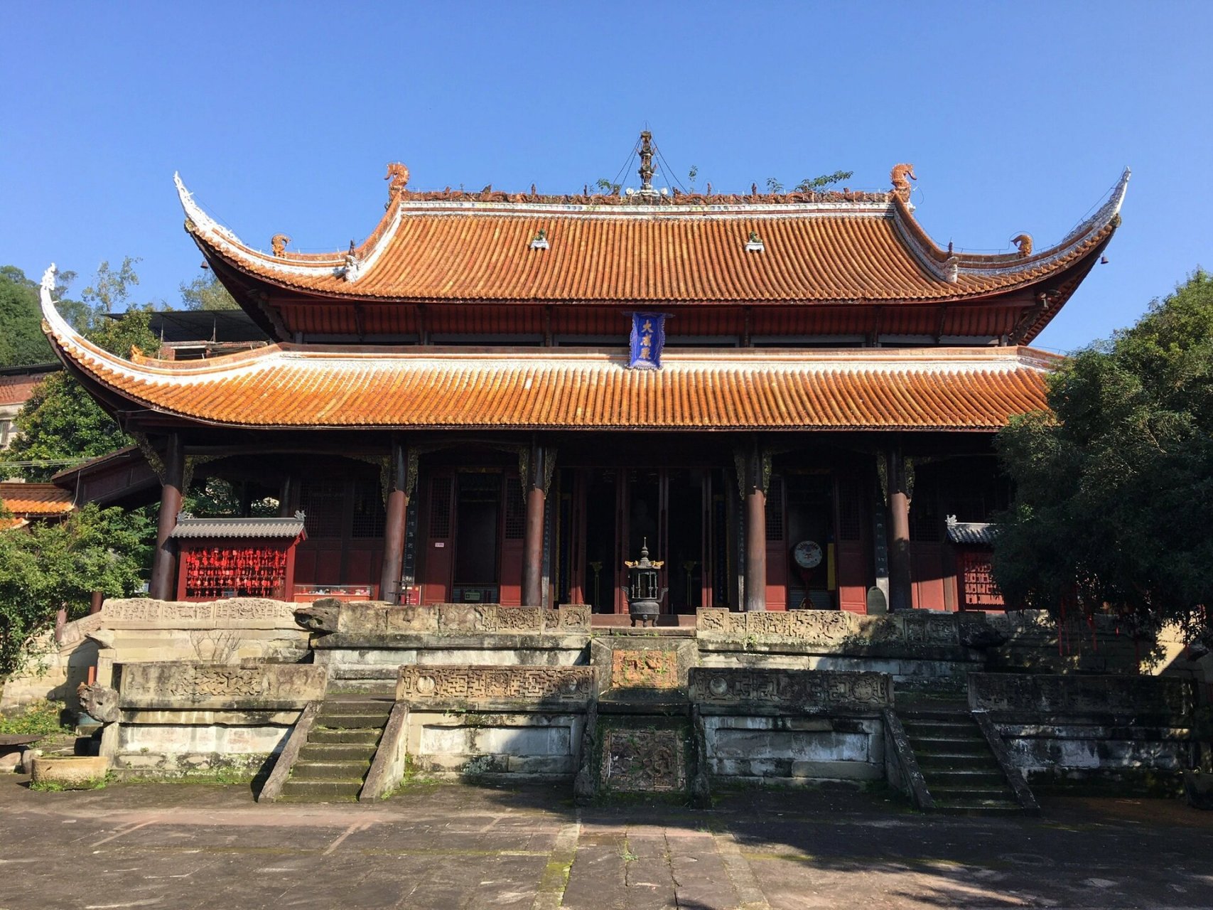 资中文庙,武庙|保存有全国最大的孔子牌位 资中文庙和武庙,位于资中