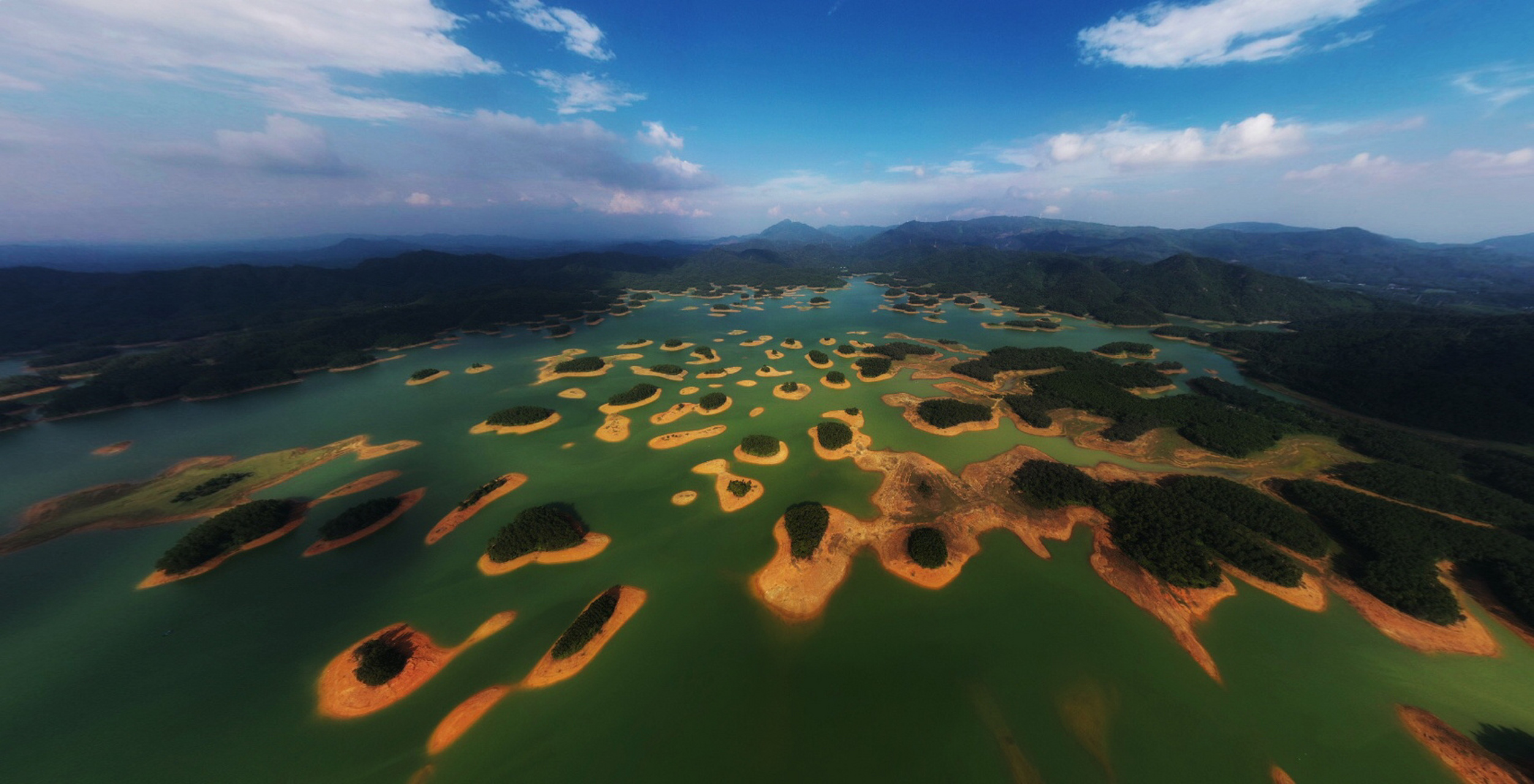 91大隆洞水库——广东江门台山市端芬镇西部大隆洞河上游,库区中