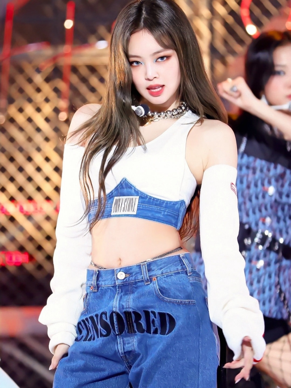 jennie金珍妮稀有图头像壁纸朋友圈背景图 奶凶奶凶的妮妮97