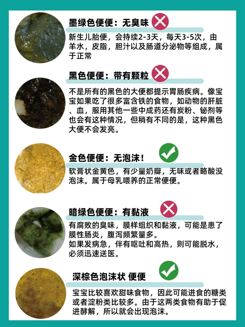 宝宝15种便便颜色对照表8715爸妈要知道6015 作为新手麻麻