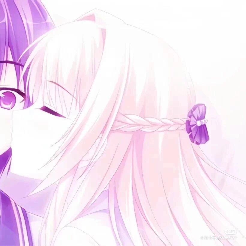 情侣接吻头像来了哦