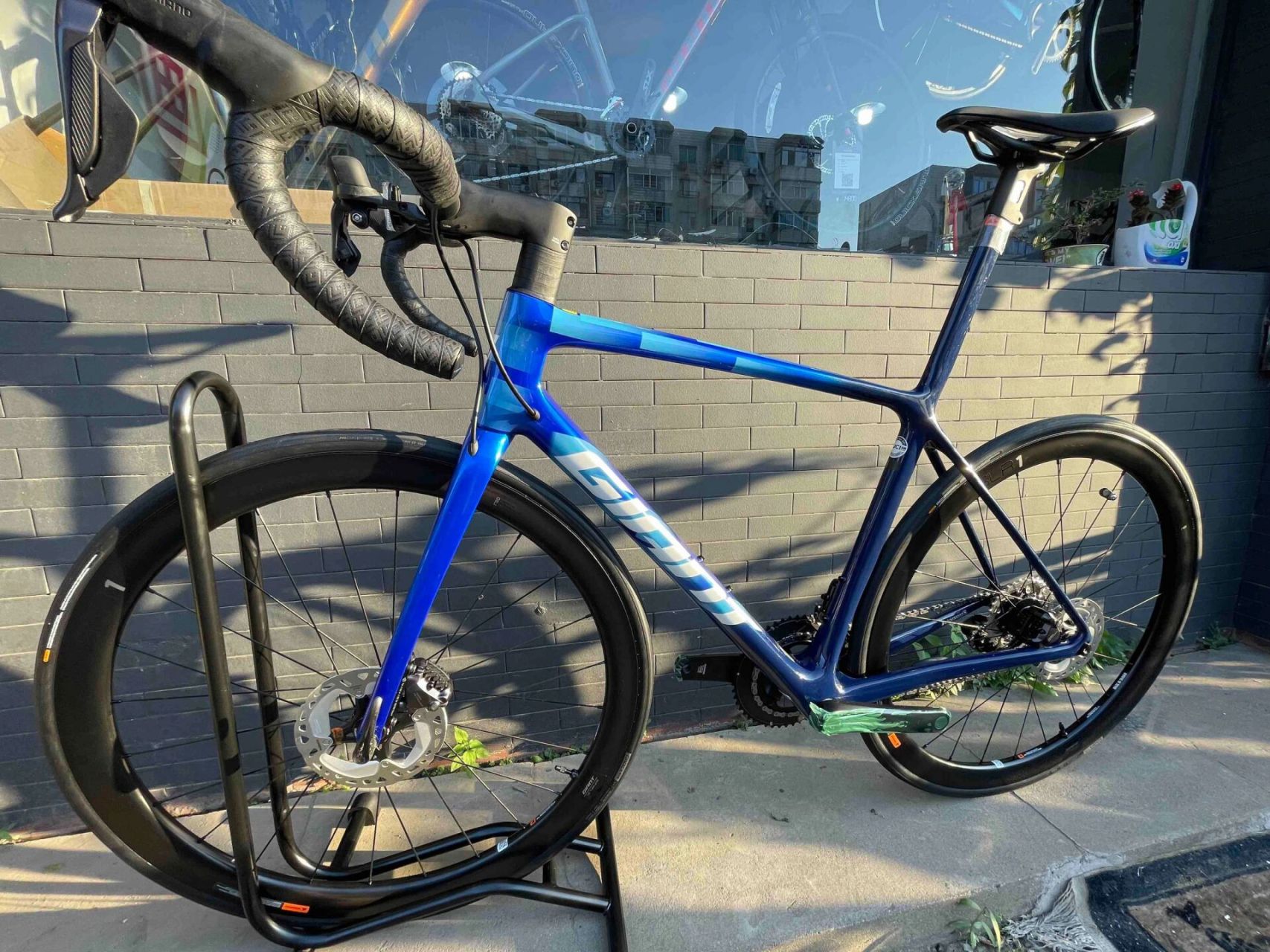 捷安特tcr adv sl d 车队版 新到 tcr adv sl d队版配色 车架m号 价格