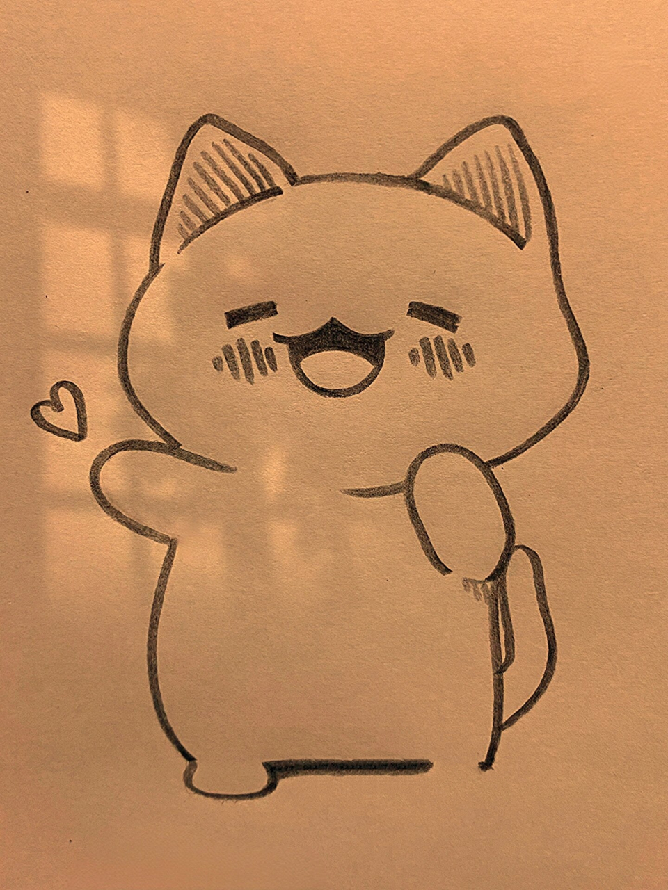 教你画小猫 小猫绘画教程