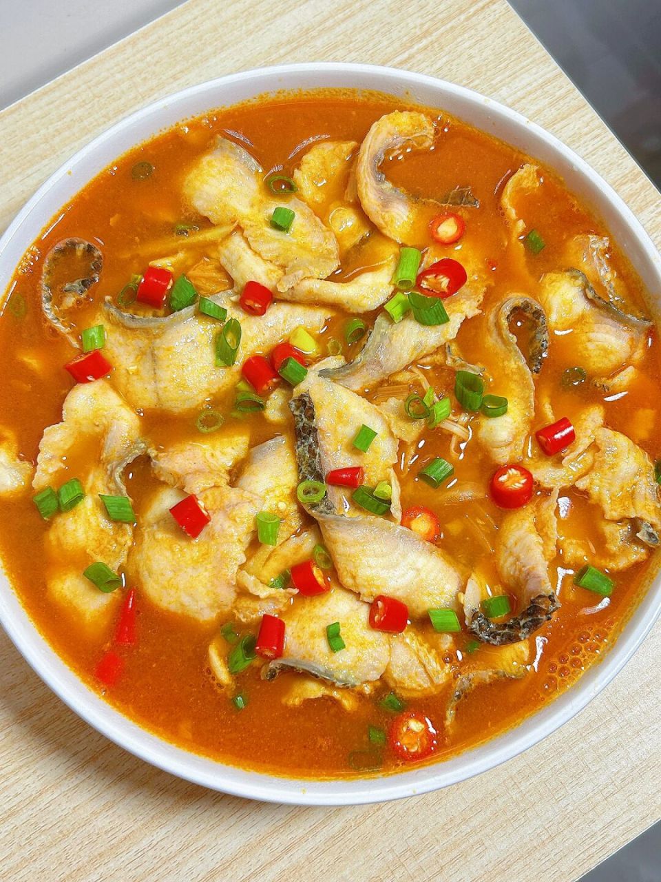 巨下饭的贵州红酸汤鱼片做法6015超级简单快手 07宝子们晚上好!