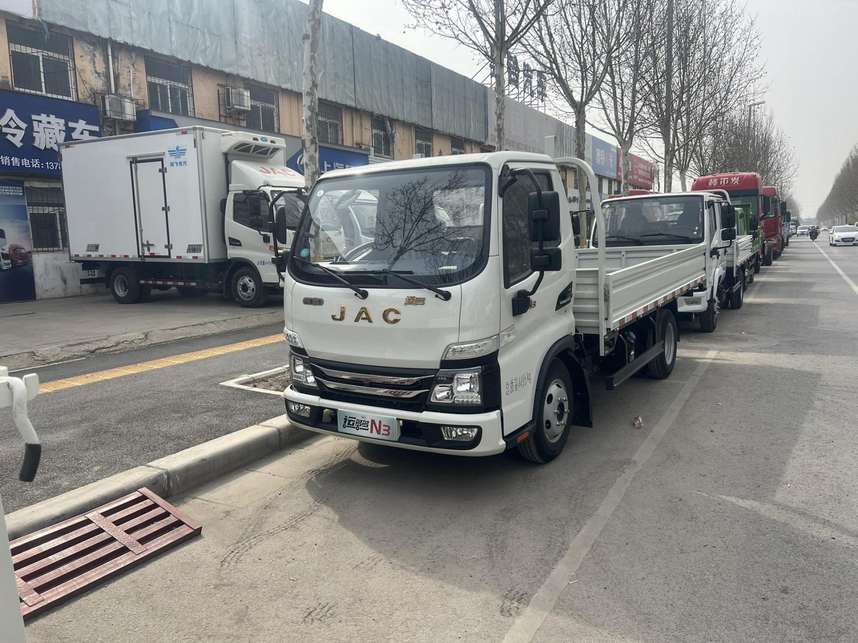 江淮运多多n3栏板轻卡蓝牌货车重载小卡江淮汽车合规卡车参数详解