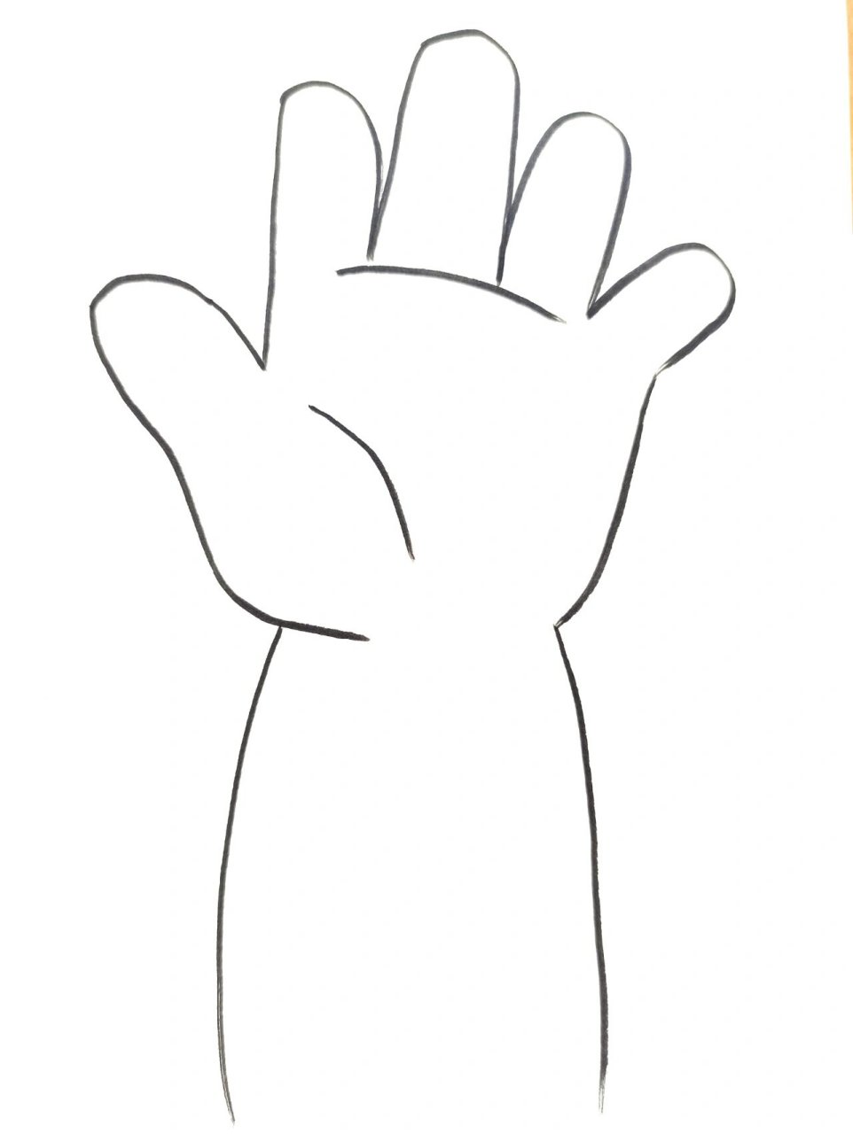 粘贴画《小手受伤了》 宝宝受伤怎么办,快用创可贴贴上吧