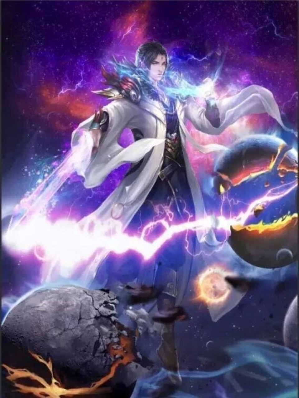 星空炸裂,乾坤倾覆,只剩下你一个人,虽无敌世间,但到头来却荒芑匾