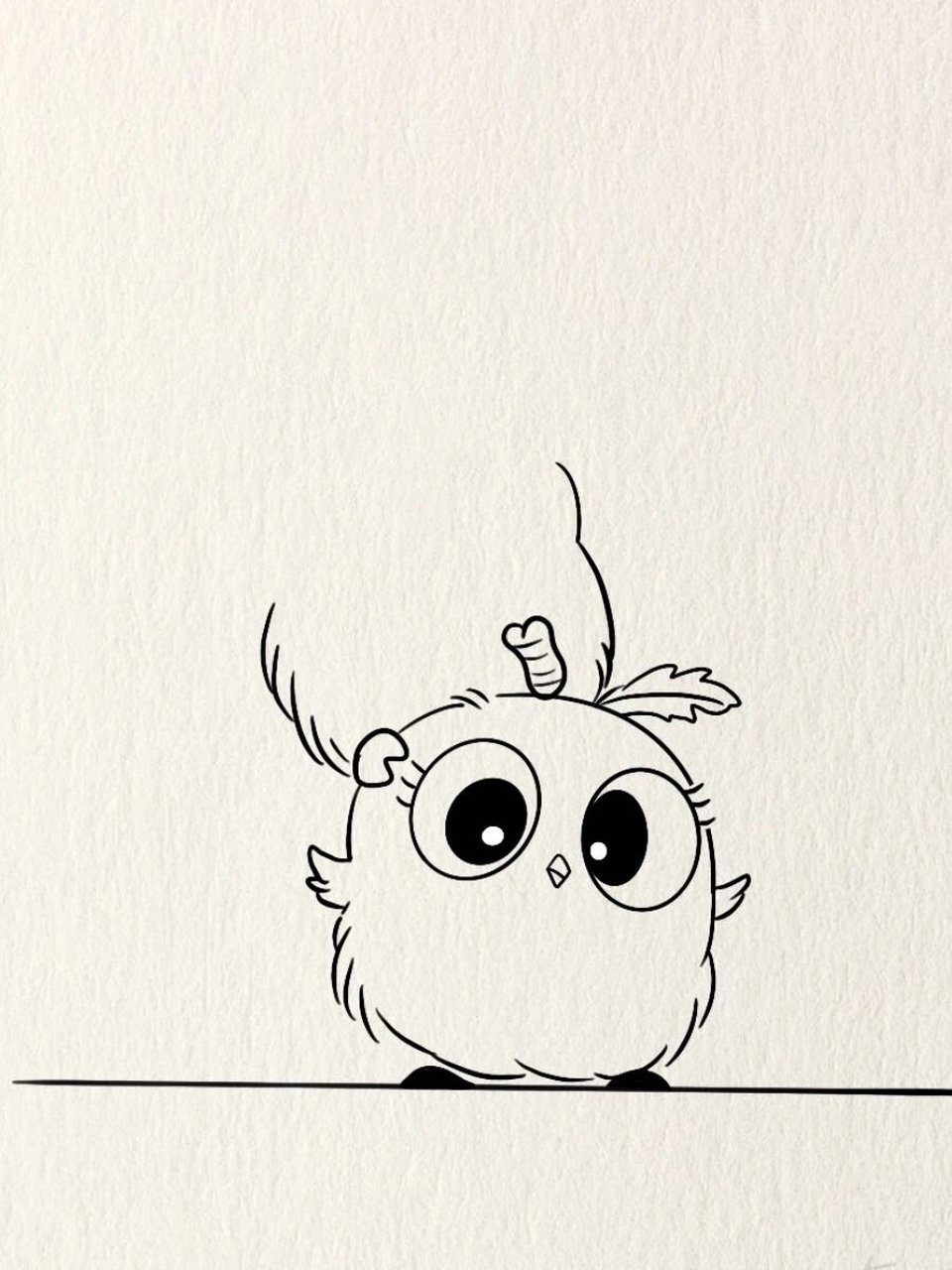 简笔画教程|可爱小萌鸡