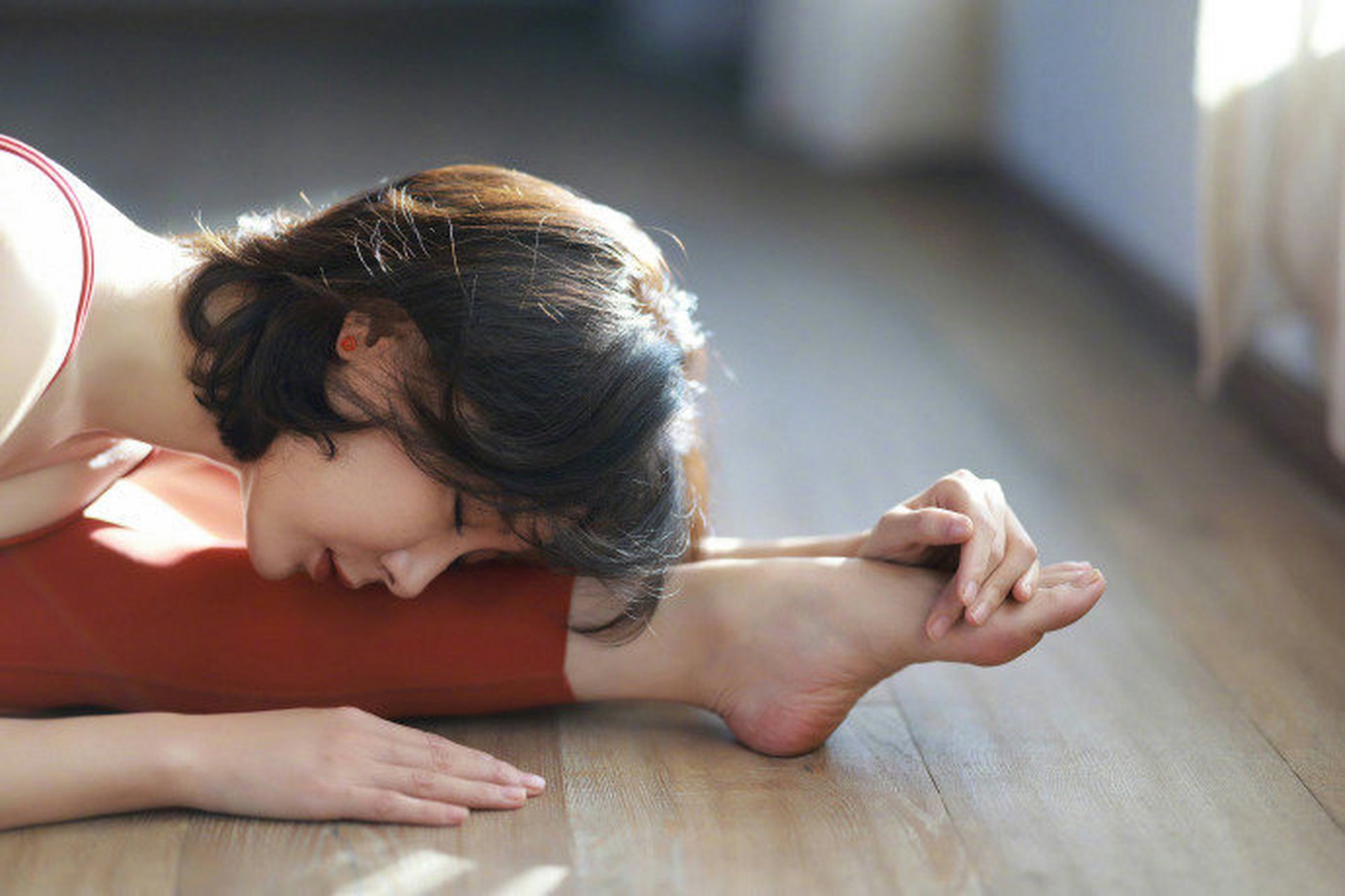 不得不说陈数瑜伽照,不愧是熟女天花板