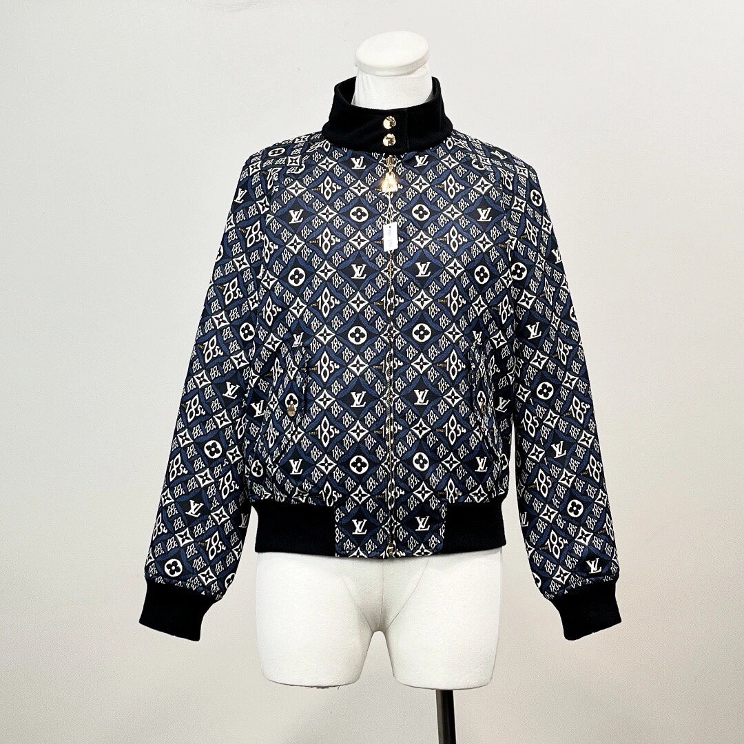 lv 1854系列满印老花外套双面外套