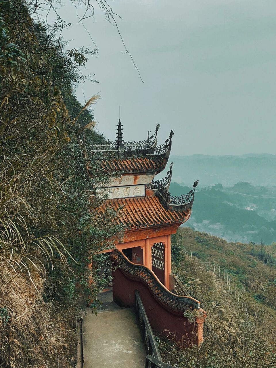 重庆綦江白云观|山上神仙境地,山下人间烟火 7515 白云观位于重庆
