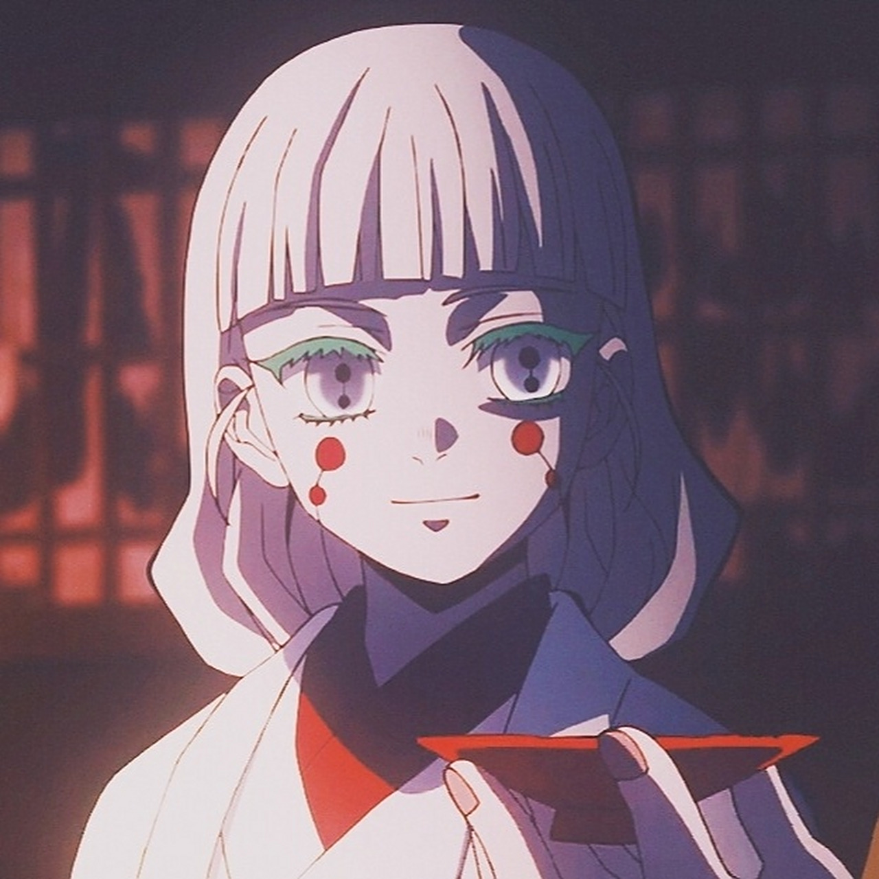 鬼灭之刃:那田蜘蛛山拼凑的家人头像 下弦之伍·累与妈妈,姐姐们