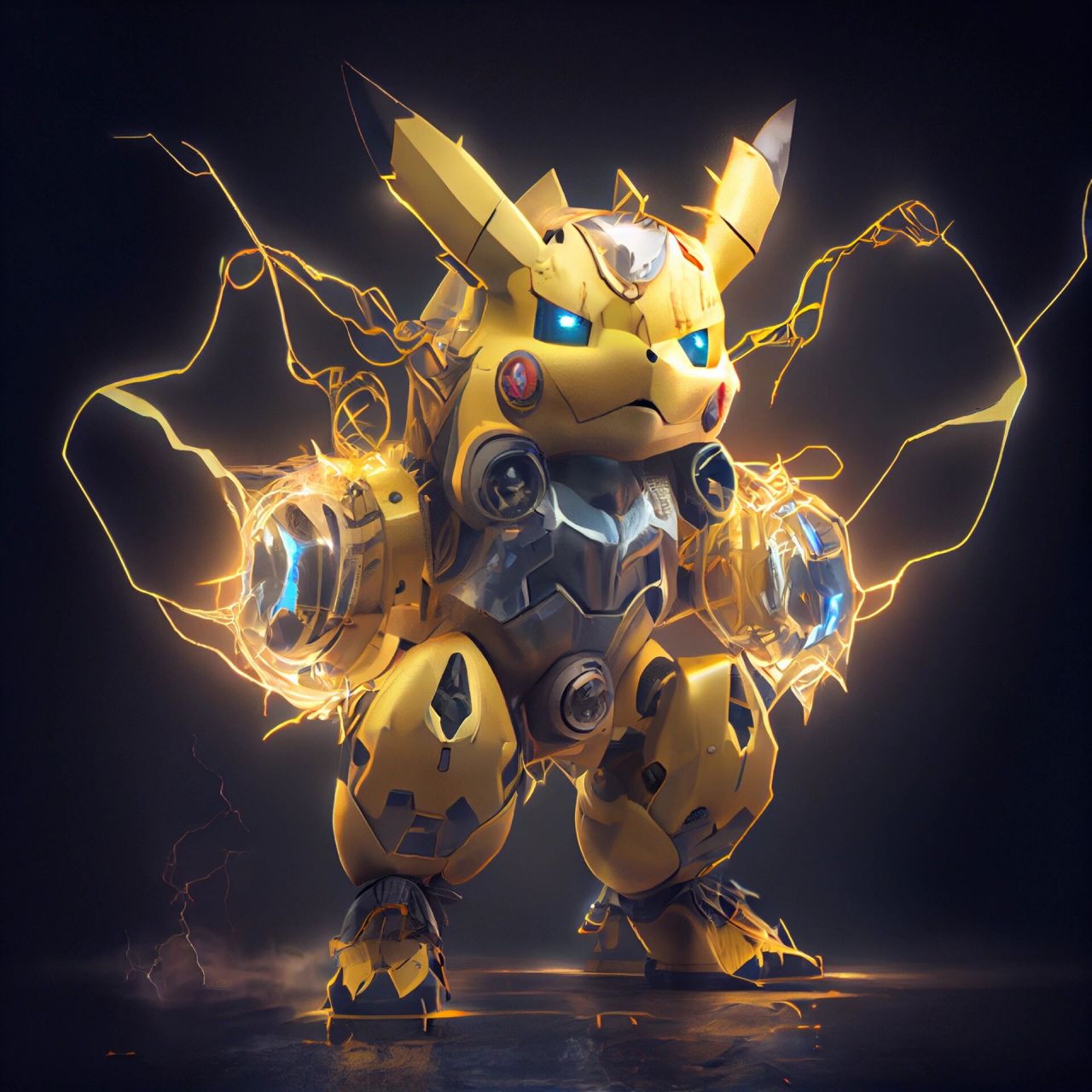 谁说皮卡丘只能是宠物?它还是最酷的机甲!