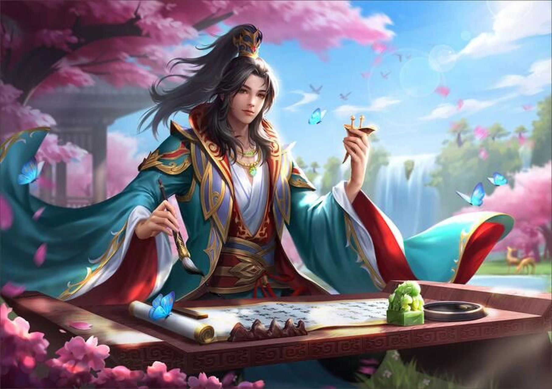 《三国杀魏国篇之曹植》 曹植 武将名:曹植 称号:八斗之才 势力:魏