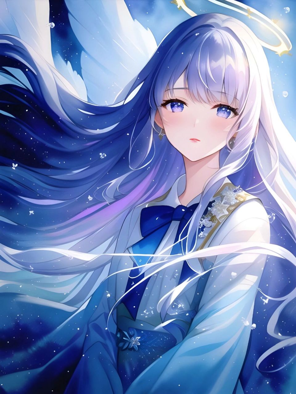 仙气紫水晶|神秘梦幻紫|二次元头像壁纸