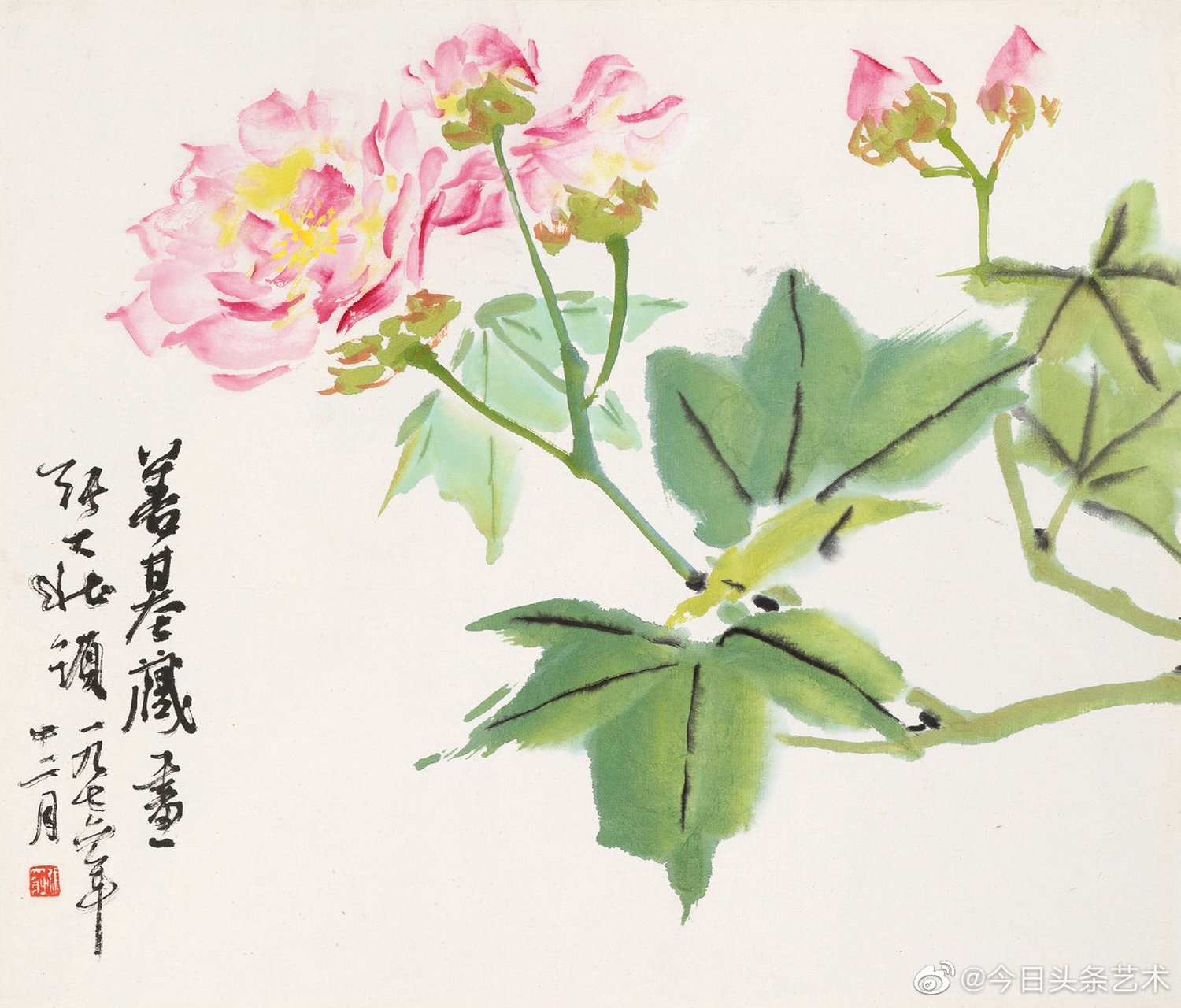 【 画家张大壮花鸟画 】  张大壮(1903年—1980年),原名颐,又名心源