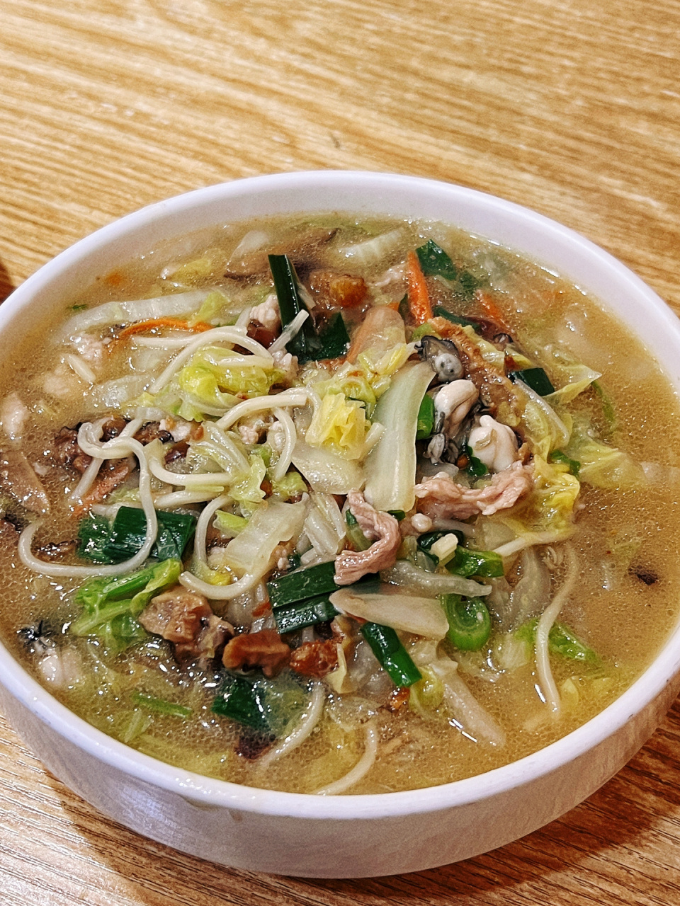 这是我最爱吃的莆田卤面! 莆田卤面,海鲜卤面,炝肉汤! 都好吃!