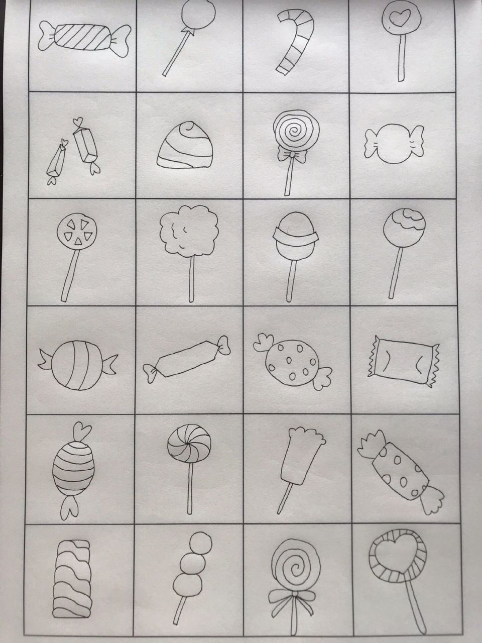 简笔画 |糖果       最近好爱吃糖 大家最喜欢吃什么糖!