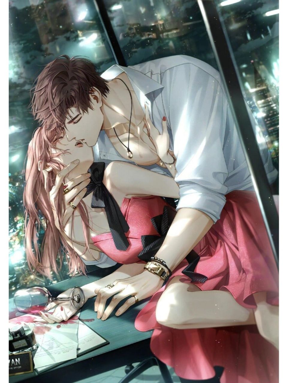 高清卡面分享‖光与夜之恋陆沉99 #乙女游戏