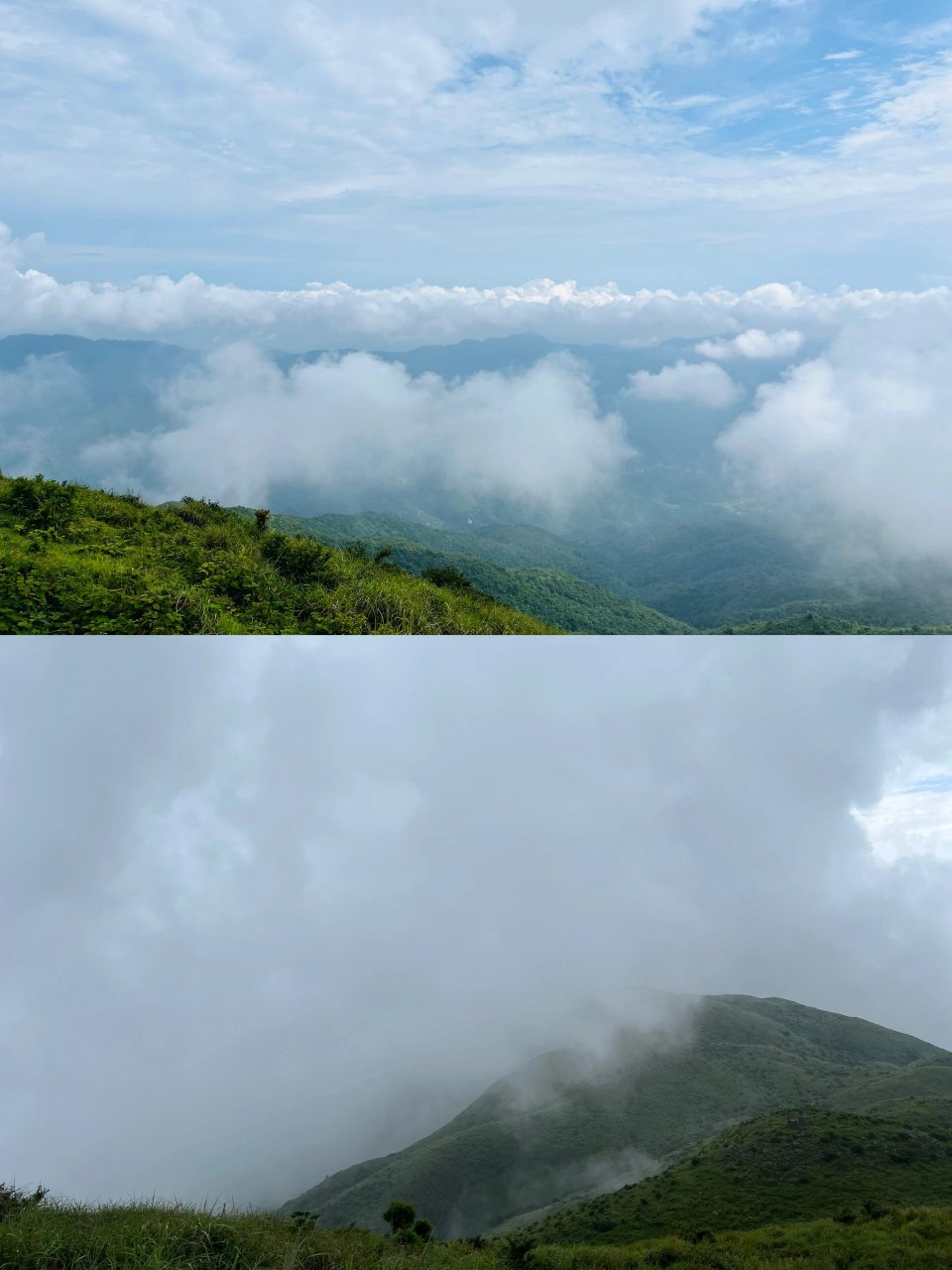 每周一山| 云浮云雾山 7215徒步大环线18km,最高海拔1128m,个人