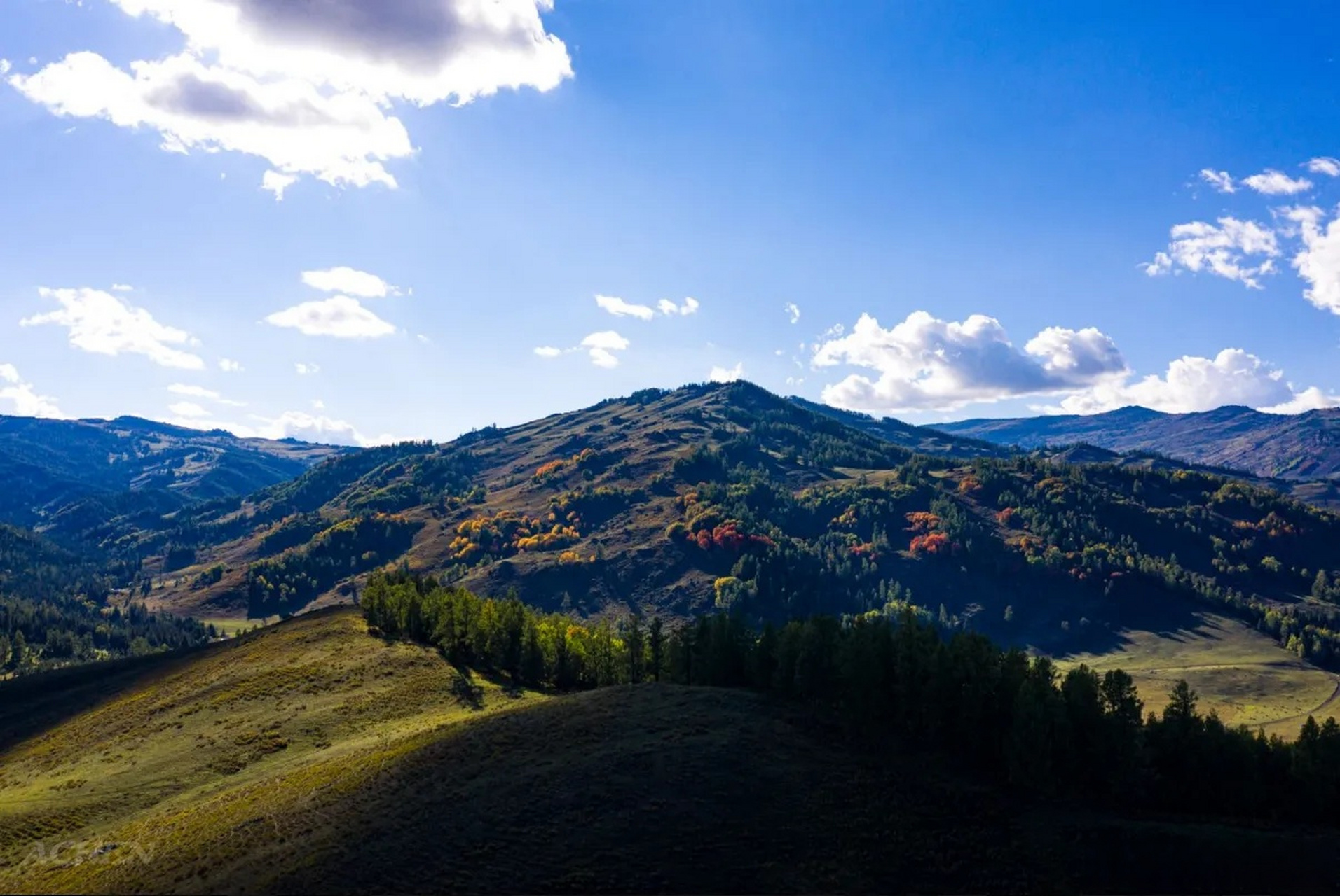 泰旅晚安# 贾登峪位于新疆阿勒泰地区喀纳斯景区正门前方,是进入