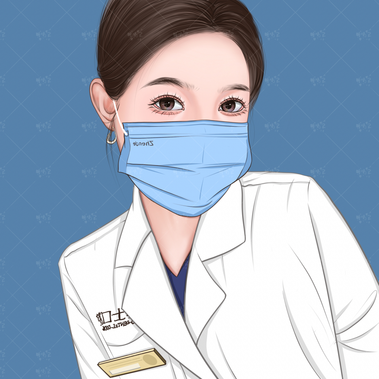 医护专属职业头像合集   滑水