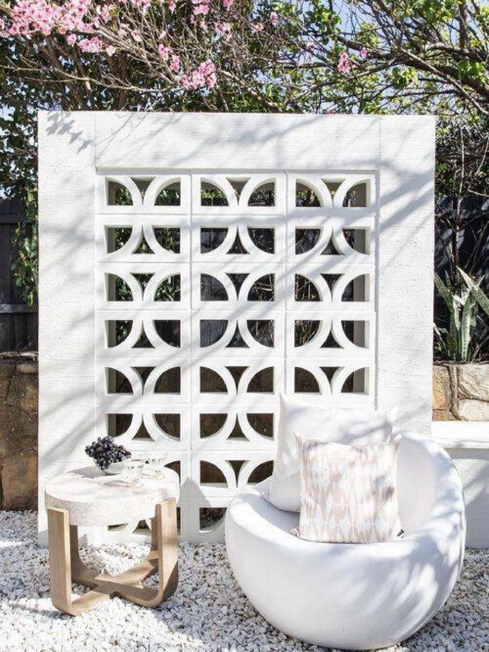 庭院墙体新玩法——镂空墙757575 91有院子,就少不了要做墙