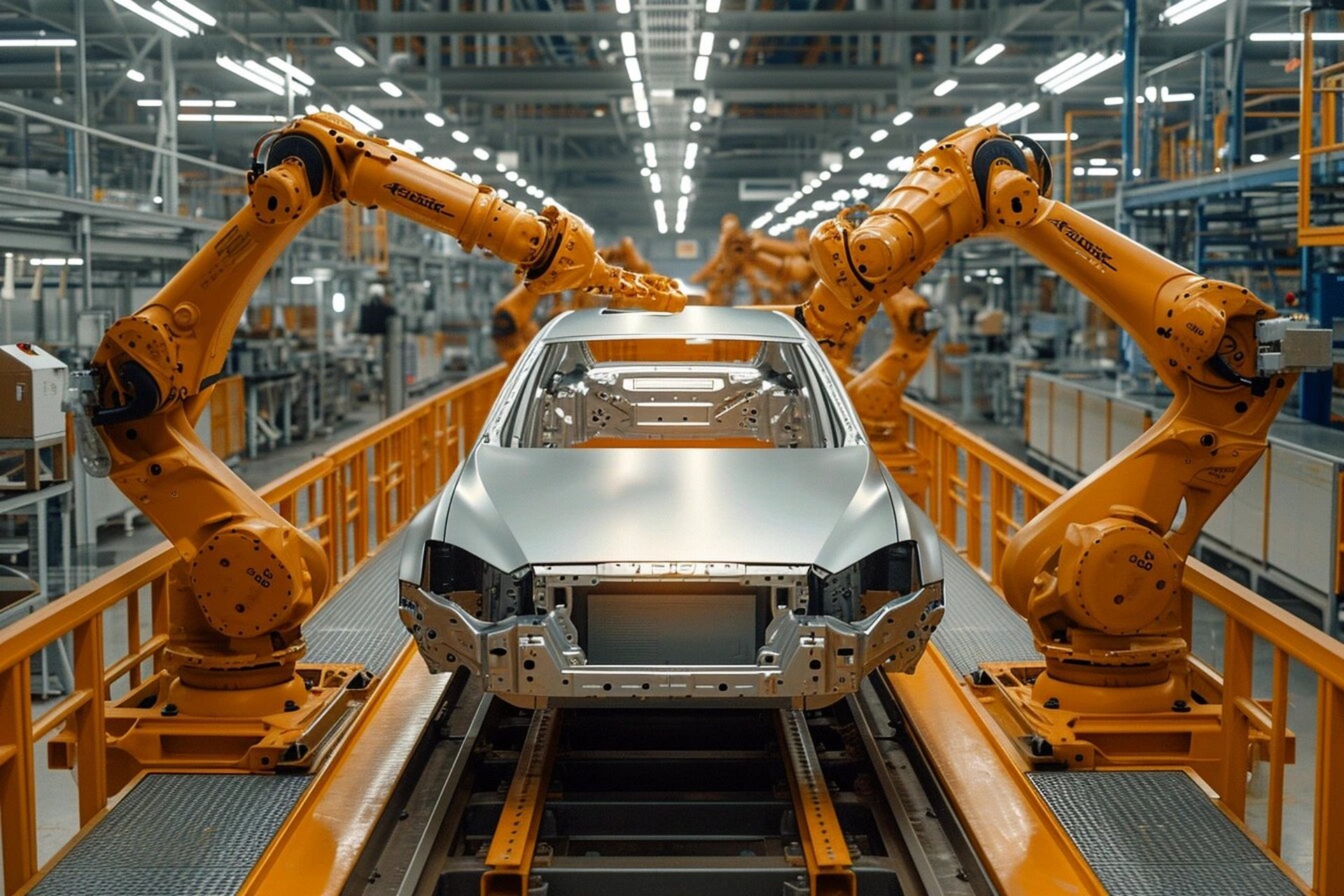 ai 汽车自动化生产线