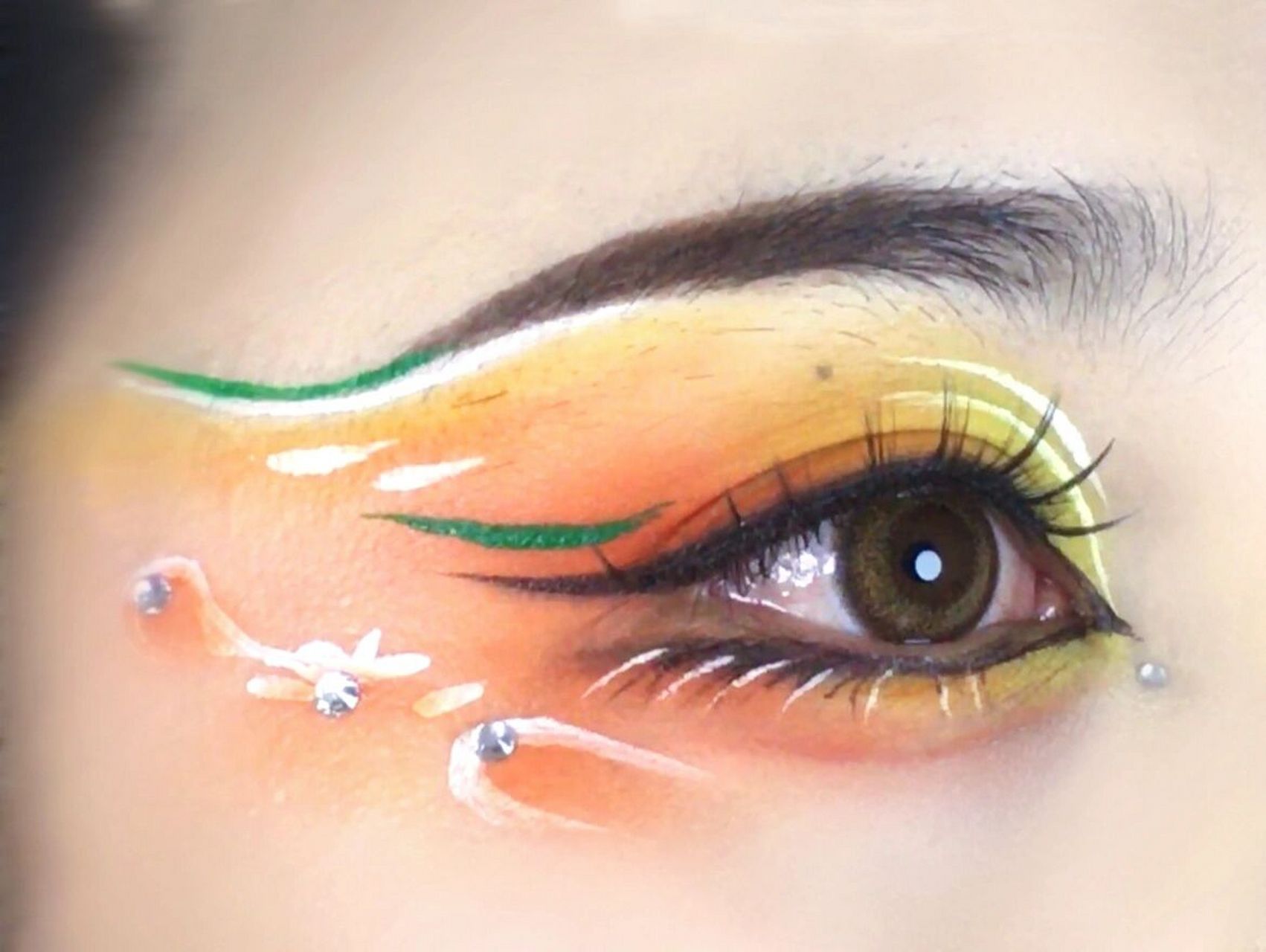 喜上眉梢来了|古典舞妆容 话不多说更新了