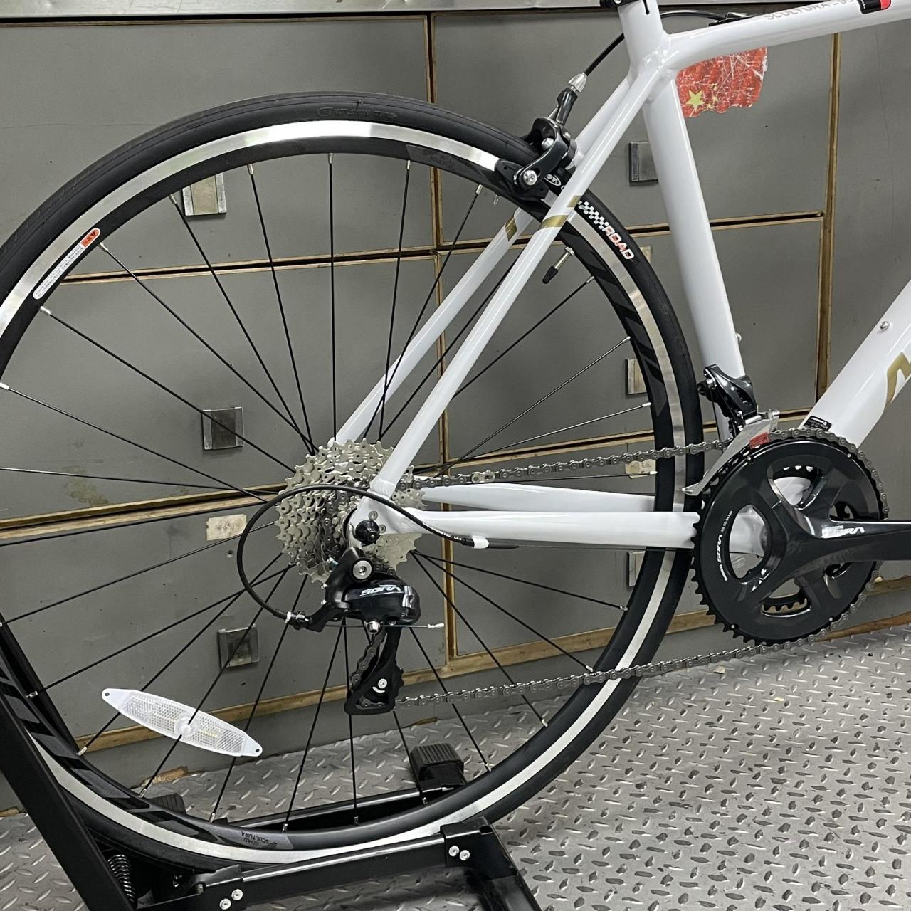 24款美利达斯特拉95白色请鉴赏.