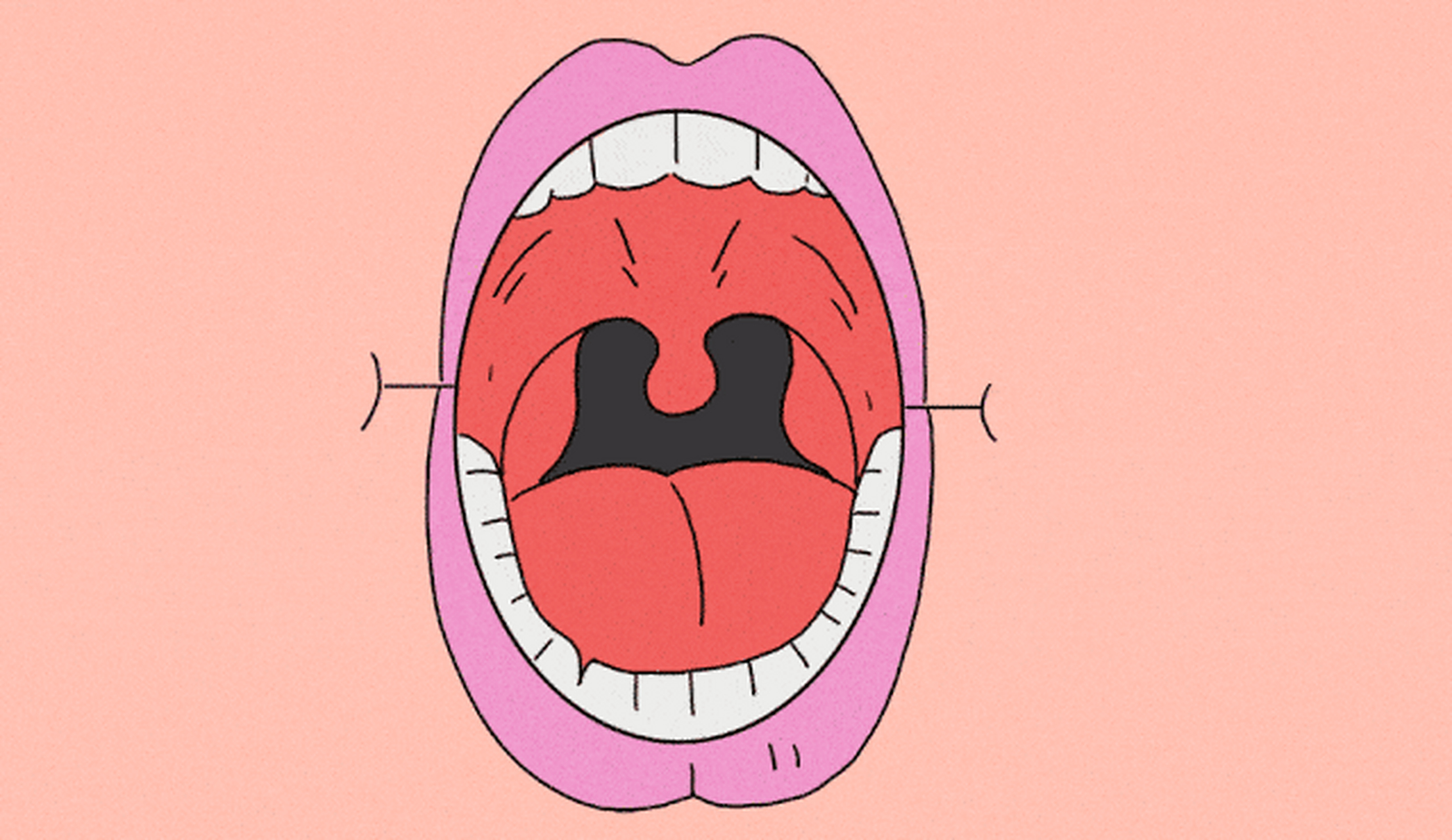 一夜睡眠后,唾液长时间处于分泌减少的状态,起床时口