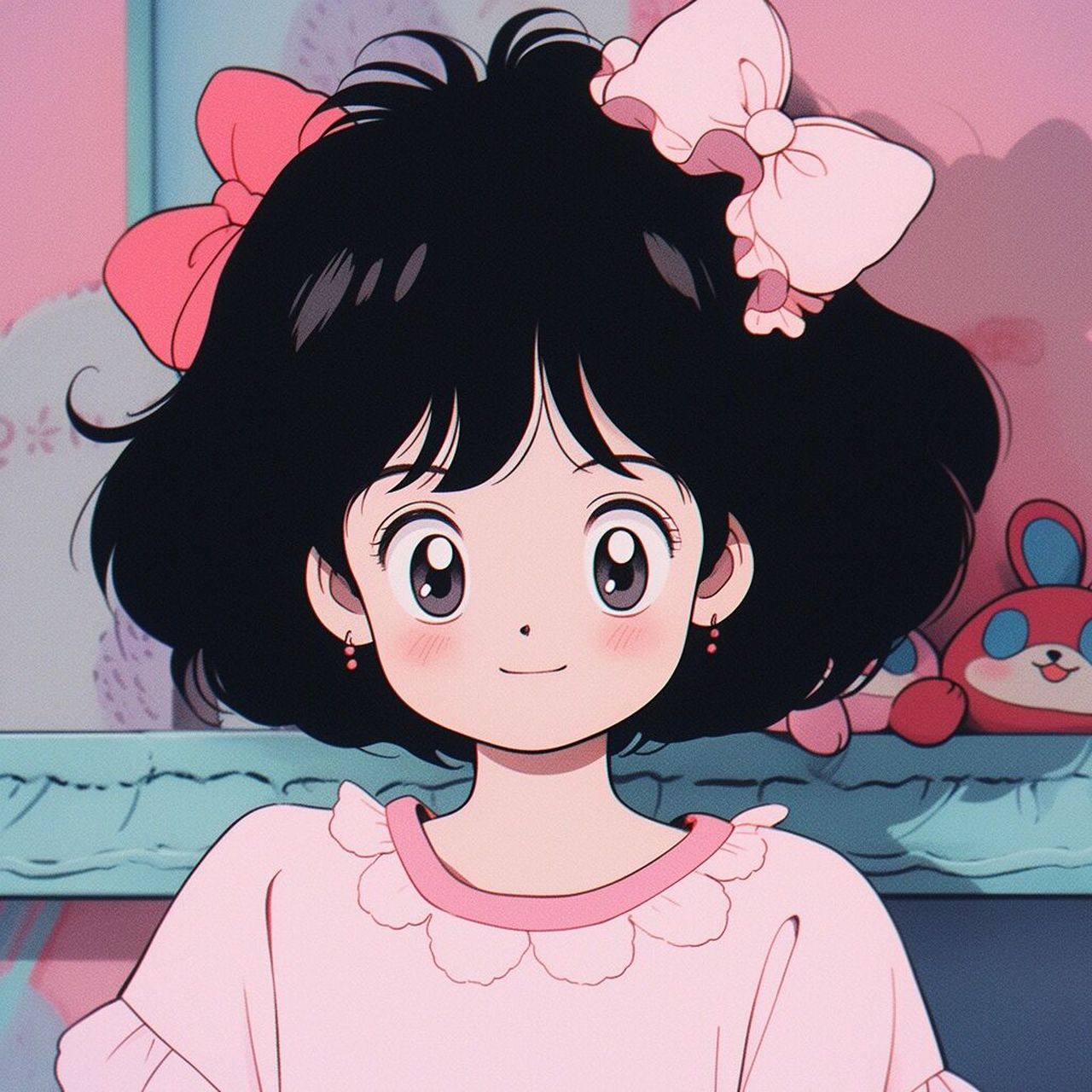 复古旧漫|女生头像|niji