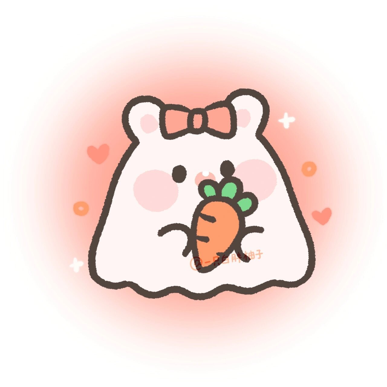 99万圣节头像|可爱鬼小幽灵2.0 还有第一弹,可以去翻翻