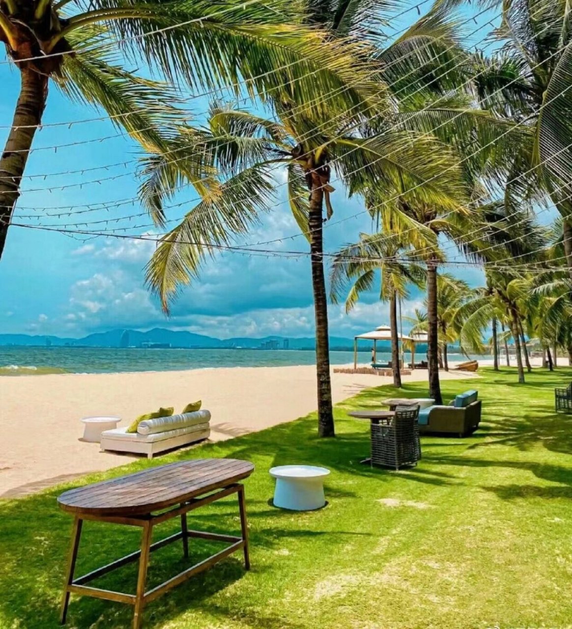 海南土福湾嘉佩乐度假酒店 在陵水土福湾这个小众的度假海湾 距海棠湾